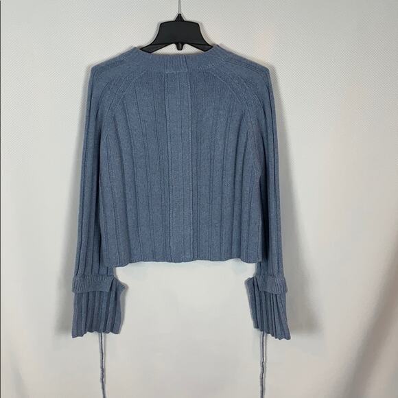 Avantlook Ribbed Bell Sleeve Sweater - Picture 5 of 7